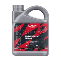 LAVR Moto Ride Universal 4T 10W40 SM, 4л LN7746