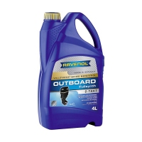 RAVENOL Outboardoel 2T Fullsynth, 4л 115120000401999