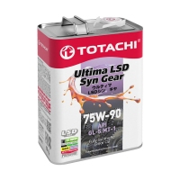 TOTACHI Ultima LSD Syn Gear 75W90, 4л G3304